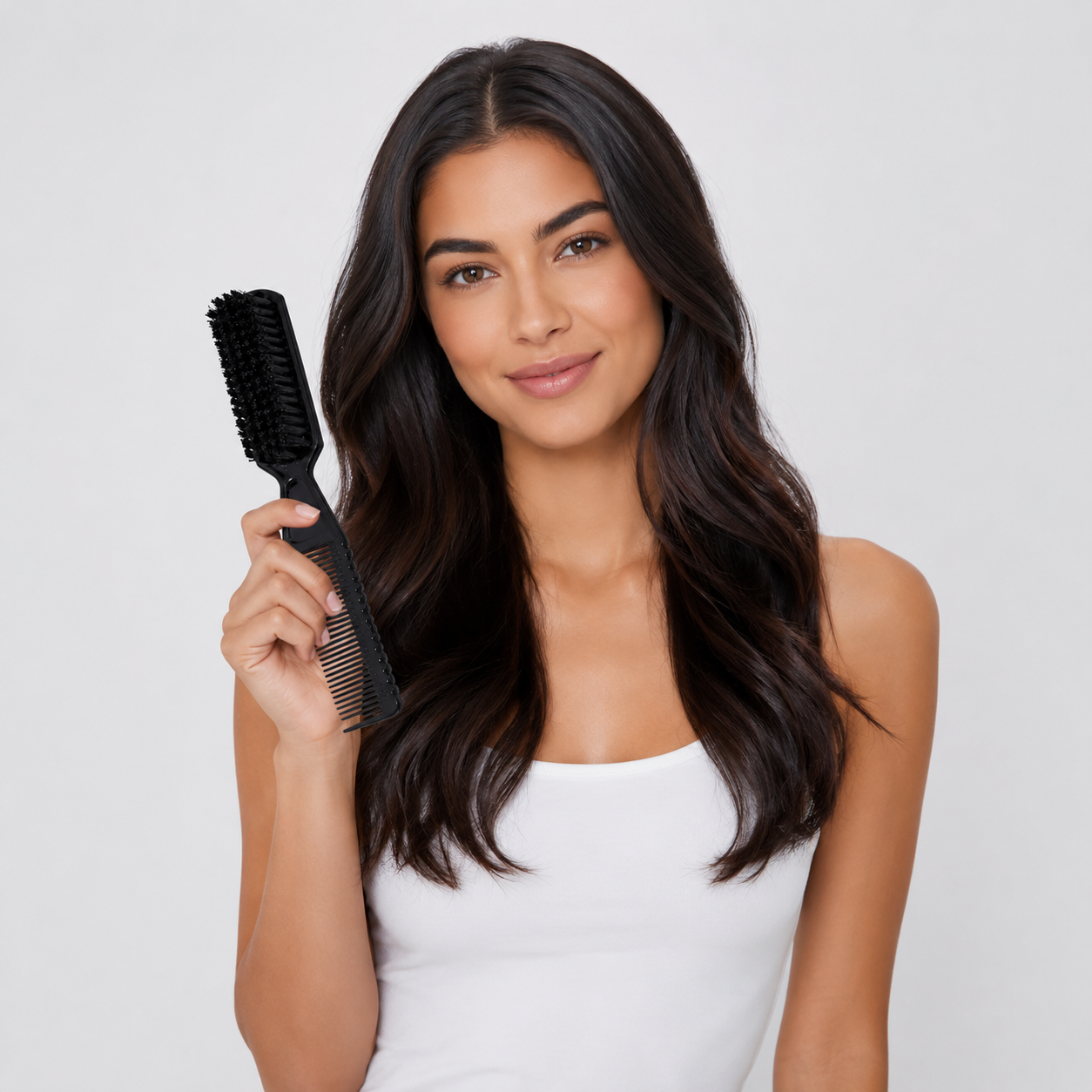Hair Brush Veloura Noir